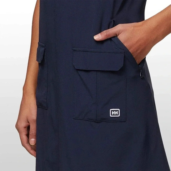Helly-Hansen Women’s Navy Moisture Wicking Vik Dress Size XS - Picture 3 of 8